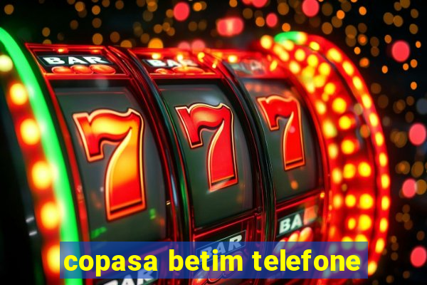 copasa betim telefone